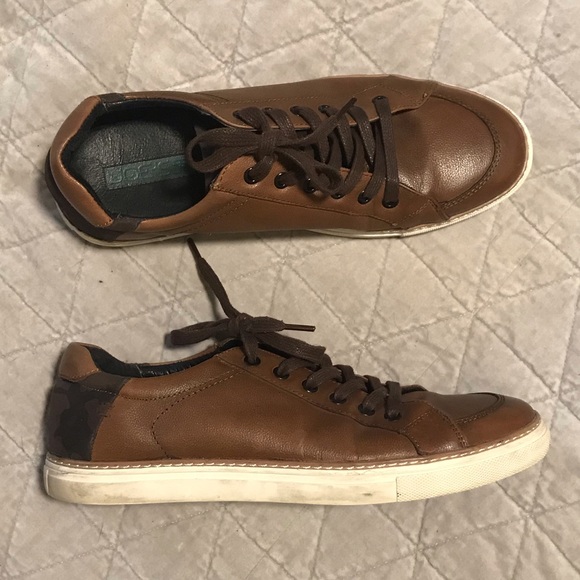 Joe's Jeans Other - Joe’s brown + camo leather sneakers